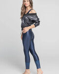 ATHLEEYA leggins - COFFEE SHINE - blue