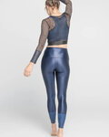 ATHLEEYA leggins - COFFEE SHINE - blue