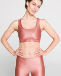 ATHLEEYA Bra - BURN IT SHINE - bronze