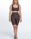 ATHLEEYA Cycling shorts without bib - ESSENTIAL - brown