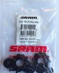 SRAM pulleys for the derailleur - PULLEYS X4/SX4 - black