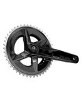 SRAM cranks with chainring - RIVAL D1 QUARQ ROAD POWER METER DUB 160 48-35 - black