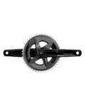 SRAM cranks with chainring - RIVAL D1 QUARQ ROAD POWER METER DUB 160 48-35 - black