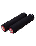 SRAM grips - LOCKING GRIPS 129 mm - black/red