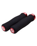 SRAM grips - LOCKING GRIPS 129 mm - black/red