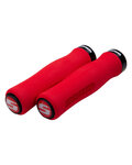 SRAM grips - LOCKING GRIPS 129 mm - red