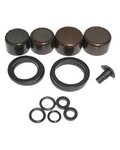 SRAM brake caliper repair kit - DISC BRAKE CALIPER PISTON KIT 2-16mm &2-14mm - black