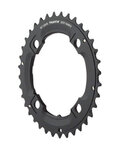 SRAM chainring - MTB 36T 104 S1 49 CHAINLINE AL5 2X10 NO PIN BLAST - black