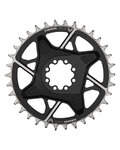 SRAM chainring - T-TYPE 34T 3mm - silver/black