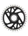 SRAM chainring - T-TYPE 36T 3mm - silver/black