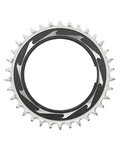 SRAM chainring - T-TYPE 34T  - silver/black