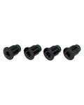 SRAM a set of screws for the converter - 4X2 M8X4.75X8.75 STEEL 94/107 BCD BLACK QTY 4 - black