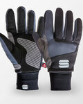 SPORTFUL Cycling long-finger gloves - SUBZERO - black/grey