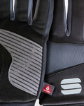 SPORTFUL Cycling long-finger gloves - SUBZERO - black/grey