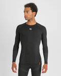 SPORTFUL Cycling long sleeve t-shirt - 2ND SKIN - black