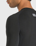 SPORTFUL Cycling long sleeve t-shirt - 2ND SKIN - black