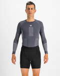 SPORTFUL Cycling long sleeve t-shirt - 2ND SKIN - grey