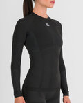 SPORTFUL Cycling long sleeve t-shirt - 2ND SKIN - black