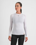 SPORTFUL Cycling long sleeve t-shirt - 2ND SKIN - white