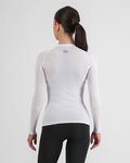 SPORTFUL Cycling long sleeve t-shirt - 2ND SKIN - white