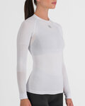 SPORTFUL Cycling long sleeve t-shirt - 2ND SKIN - white