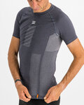 SPORTFUL Cycling short sleeve t-shirt - 2ND SKIN - grey