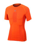 SPORTFUL Cycling short sleeve t-shirt - 2ND SKIN - orange