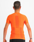 SPORTFUL Cycling short sleeve t-shirt - 2ND SKIN - orange