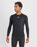 SPORTFUL Cycling long sleeve t-shirt - TD MID - black