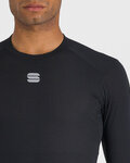 SPORTFUL Cycling long sleeve t-shirt - TD MID - black