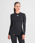 SPORTFUL Cycling long sleeve t-shirt - TD MID - black
