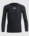 SPORTFUL Cycling long sleeve t-shirt - TD MID - black