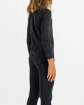 SPORTFUL Cycling long sleeve t-shirt - TD MID - black