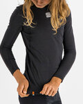 SPORTFUL Cycling long sleeve t-shirt - TD MID - black