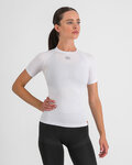 SPORTFUL Cycling short sleeve t-shirt - 2ND SKIN - white