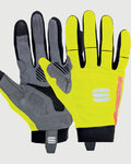 SPORTFUL Cycling long-finger gloves - APEX LIGHT - yellow