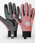 SPORTFUL Cycling long-finger gloves - APEX LIGHT - pink