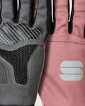 SPORTFUL Cycling long-finger gloves - APEX LIGHT - pink