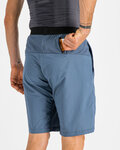 SPORTFUL Cycling shorts without bib - CARDI - blue