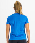 SPORTFUL Cycling short sleeve t-shirt - CARDIO - blue