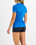SPORTFUL Cycling short sleeve t-shirt - CARDIO - blue