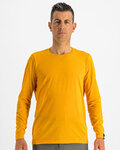 SPORTFUL Cycling long sleeve t-shirt - XPLORE - yellow