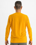 SPORTFUL Cycling long sleeve t-shirt - XPLORE - yellow