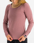 SPORTFUL Cycling long sleeve t-shirt - XPLORE - pink