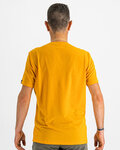 SPORTFUL Cycling short sleeve t-shirt - XPLORE - yellow