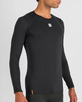 SPORTFUL Cycling long sleeve t-shirt - LIGHT - black