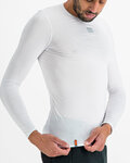SPORTFUL Cycling long sleeve t-shirt - LIGHT - white