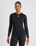 SPORTFUL Cycling long sleeve t-shirt - LIGHT - black