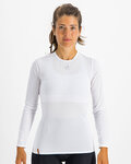 SPORTFUL Cycling long sleeve t-shirt - LIGHT - white