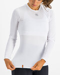 SPORTFUL Cycling long sleeve t-shirt - LIGHT - white